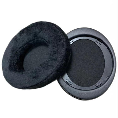 For Philips SHP9500 1pair Headphones Sponge Cover Earmuffs, Color: Black Flannel by bashfashion