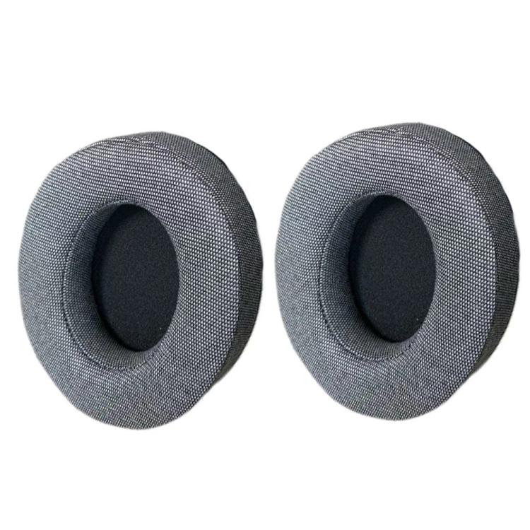 For Philips SHP9500 1pair Headphones Sponge Cover Earmuffs, Color: Gray Cotton Linen by bashfashion