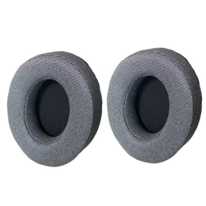 For Philips SHP9500 1pair Headphones Sponge Cover Earmuffs, Color: Gray Cotton Linen by bashfashion