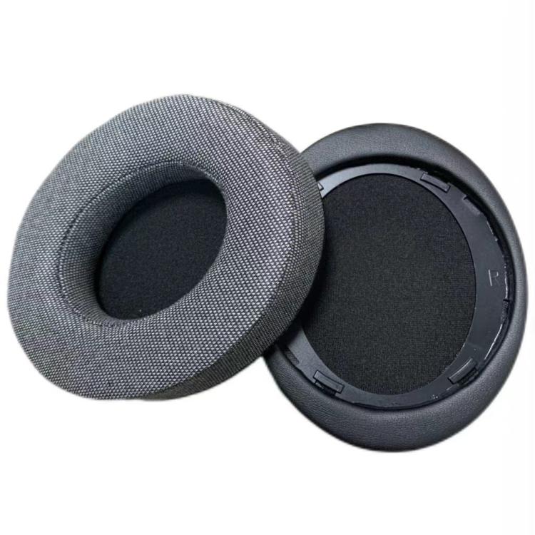 For Philips SHP9500 1pair Headphones Sponge Cover Earmuffs, Color: Gray Cotton Linen by bashfashion