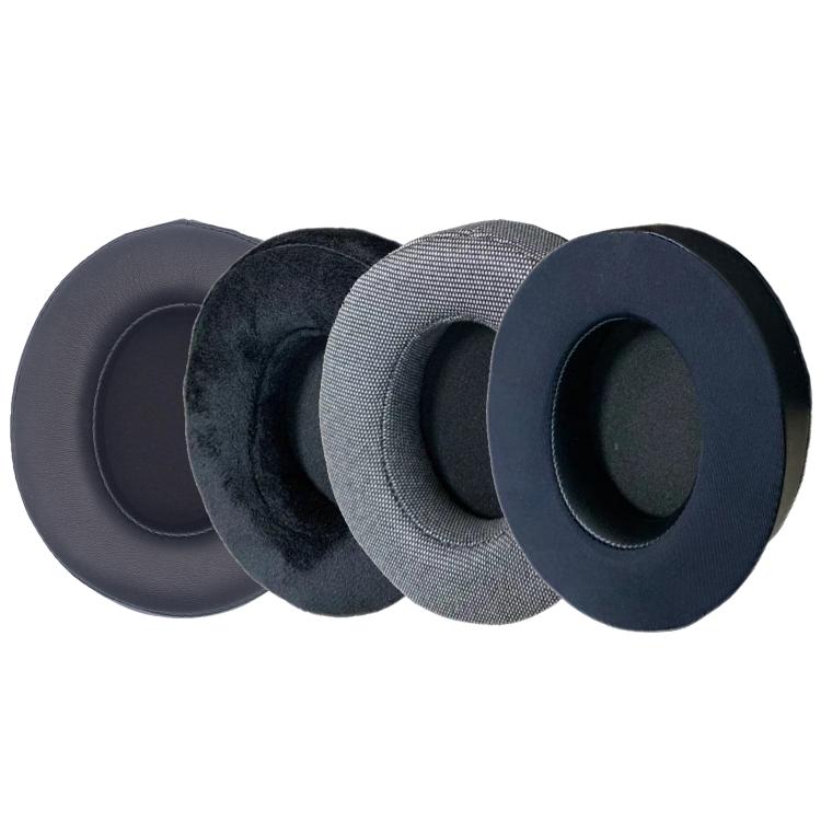 For Philips SHP9500 1pair Headphones Sponge Cover Earmuffs, Color: Black Flannel by bashfashion