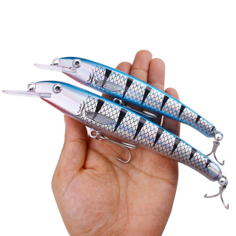HENGJIA MI225 16cm 30g Deep Diving Mino False Bait Fishing Bionic Road Lure, Color: No.5 by HENGJIA