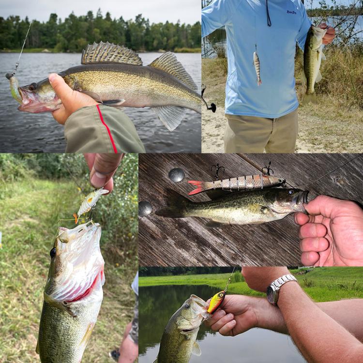 HENGJIA MI225 16cm 30g Deep Diving Mino False Bait Fishing Bionic Road Lure, Color: No.5 by HENGJIA