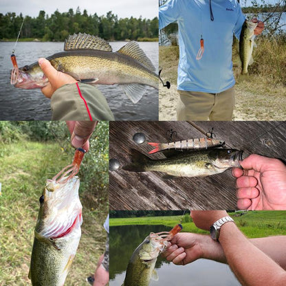 4.8cm 20pcs / Pack HENGJIA SO192 Vegetable-Head Tube Lure Fishing Simulation Soft Fake Bait, Style: 1# by HENGJIA