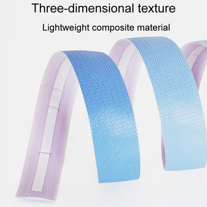 FMFXTRA F258 1pair Road Bike Handlebar Strap Anti-Slip Breathable Gradient Handlebar Tape(White Green) by FMFXTRA