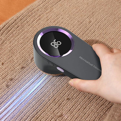 009 Smart Digital Display Portable Hair Ball Trimmer(Gray) by bashfashion