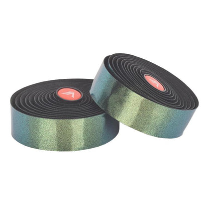 FMFXTRA F168 1pair Road Bike Handlebar Strap Anti-Slip Breathable Gradient Handlebar Tape(Aurora Green) by FMFXTRA