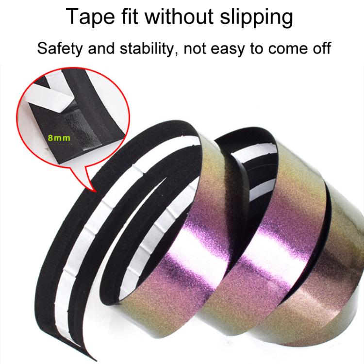 FMFXTRA F168 1pair Road Bike Handlebar Strap Anti-Slip Breathable Gradient Handlebar Tape(Aurora Green) by FMFXTRA