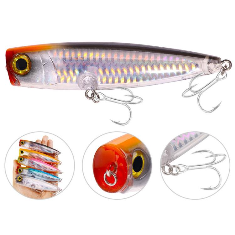 5colors / Set HENGJIA PO105 Surface Tethered Wave Steak 11CM 23G Bionic Lure Fake Bait by HENGJIA