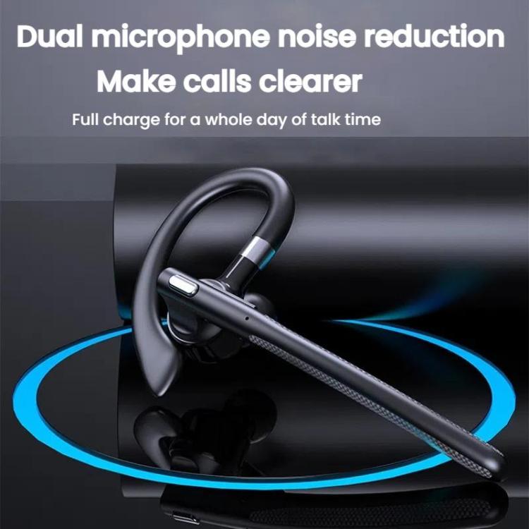 YYK-526 On-Ear Bluetooth Earphone AI Noise Reduction HD Talking Business Earphone by bashfashion