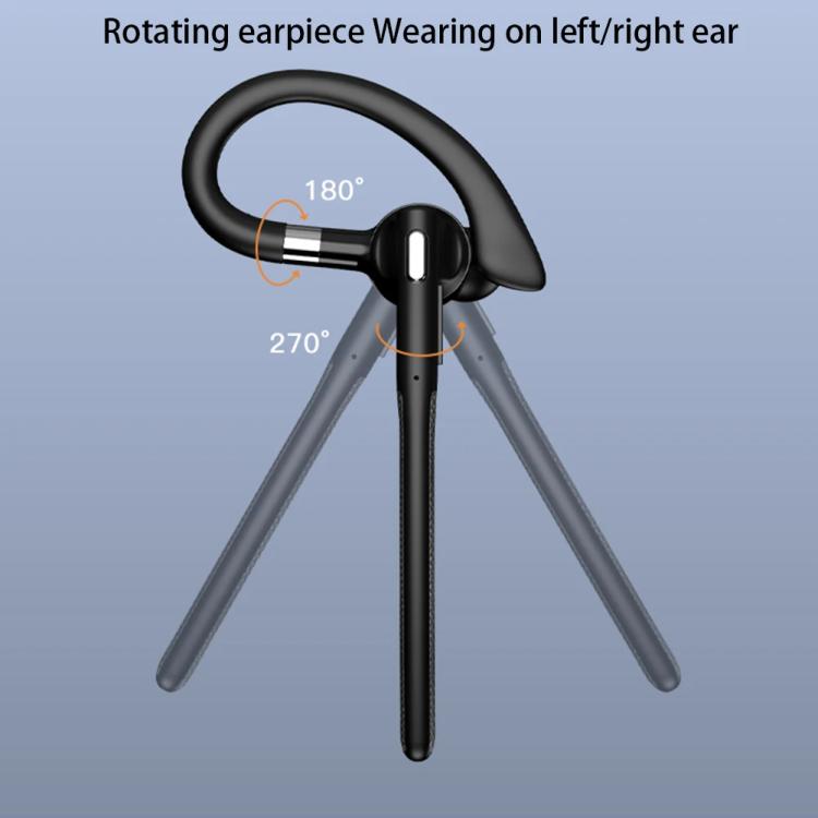 YYK-526 On-Ear Bluetooth Earphone AI Noise Reduction HD Talking Business Earphone by bashfashion
