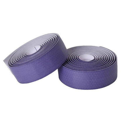 FMFXTRA F233 1pair Road Bicycle Handlebar Strap PU Stretchy And Shock-Absorbing Wrap-Around Tape(Purple) by FMFXTRA