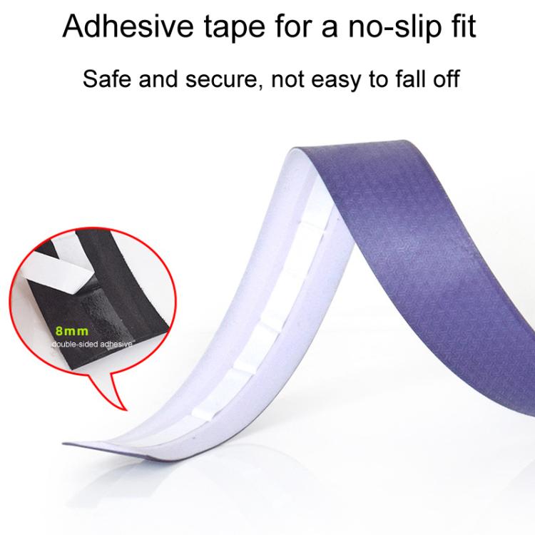 FMFXTRA F233 1pair Road Bicycle Handlebar Strap PU Stretchy And Shock-Absorbing Wrap-Around Tape(Purple) by FMFXTRA