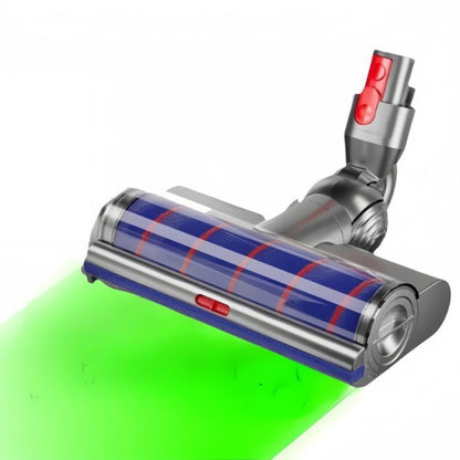 Adjustable Suction Floor Brush for Dyson V7 / V8 / V10 / V11 / V15 / G5 Vacuum Cleaners, Spec: Soft Roller by bashfashion