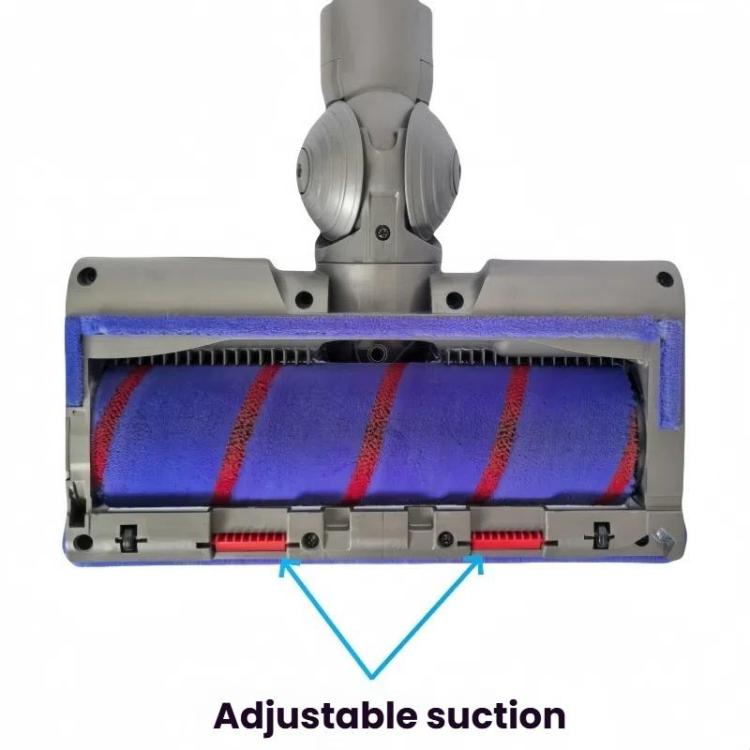 Adjustable Suction Floor Brush for Dyson V7 / V8 / V10 / V11 / V15 / G5 Vacuum Cleaners, Spec: Direct Drive Bristle Roller by bashfashion