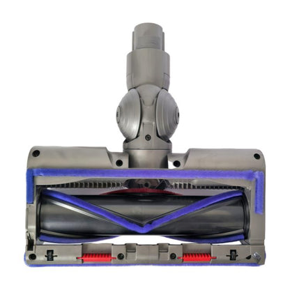 Adjustable Suction Floor Brush for Dyson V7 / V8 / V10 / V11 / V15 / G5 Vacuum Cleaners, Spec: Direct Drive Head+Soft Roller Set by bashfashion