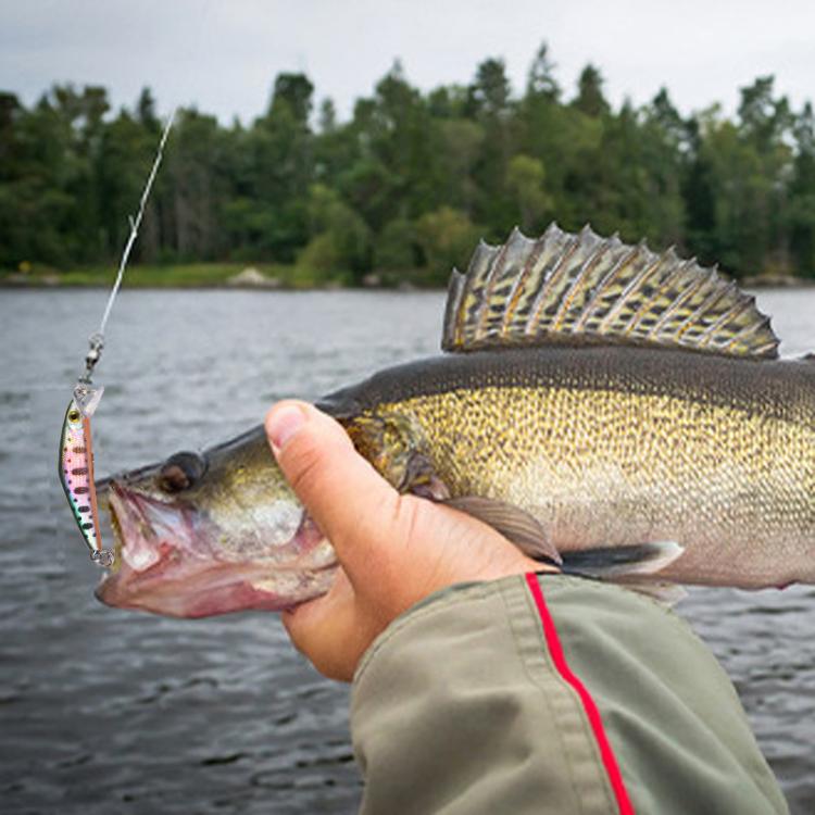 10colors / Box HENGJIA MI171 4.3cm-1.6g Sinking Road Runner Warbler Bait Outdoor Fishing Single Hook False Lure by HENGJIA