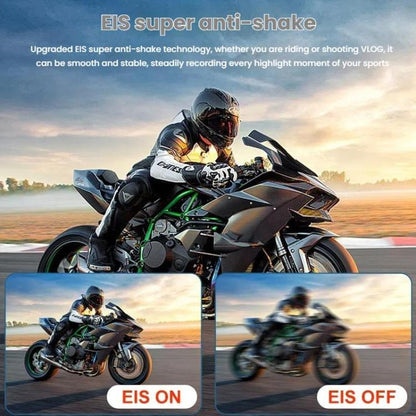 M40TRW With Touch Screen + Remote Control + Microphone 5K Action Camera Anti-Shake Outdoor HD Shooting Cycling Recorder Under Dive Camera by bashfashion