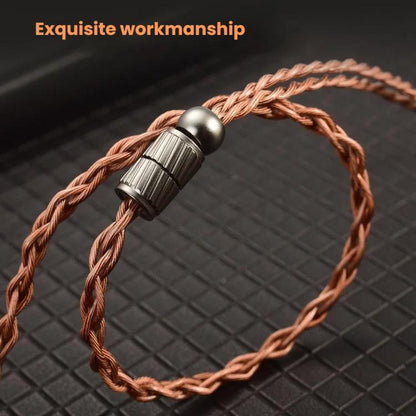 CVJ VS400 Interchangeable Audio Plug Oxygen-Free Copper Headphone Upgrade Cable, Style: Type-C MMCX by CVJ