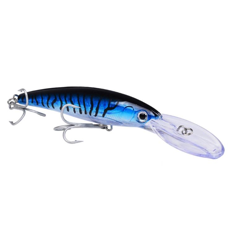 PROBEROS DW627 Long-Distance Casting Large Minnow Lure Fishing Bionic Bait, Style: B(17cm/32g) by PROBEROS