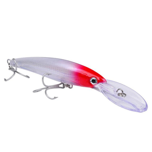 PROBEROS DW627 Long-Distance Casting Large Minnow Lure Fishing Bionic Bait, Style: G(19.5cm/50g) by PROBEROS