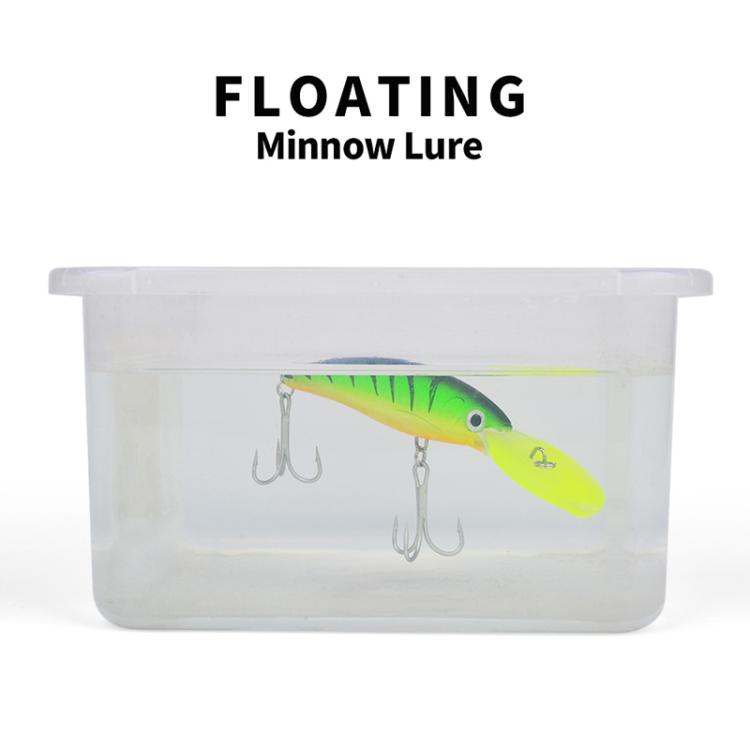 PROBEROS DW627 Long-Distance Casting Large Minnow Lure Fishing Bionic Bait, Style: F(19.5cm/50g) by PROBEROS