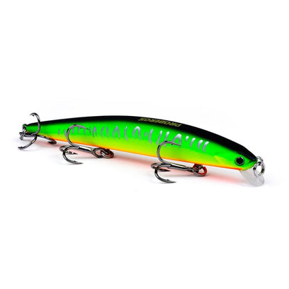 PROBEROS DW622 12.5cm-16g Submerged Minnow Lure All-Purpose Sea Fishing Plastic Bionic Hard Bait(A) by PROBEROS