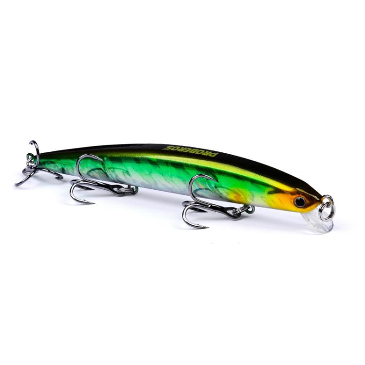 PROBEROS DW622 12.5cm-16g Submerged Minnow Lure All-Purpose Sea Fishing Plastic Bionic Hard Bait(C) by PROBEROS