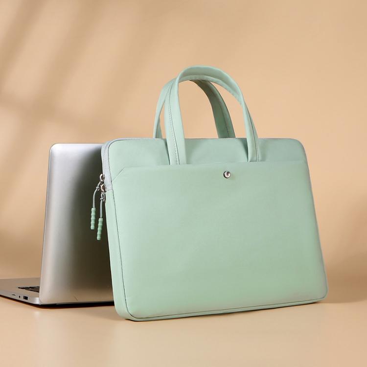 13-13.3inch Universal Laptop Bag Women Lightweight Gaming Computer Bag, Color: Green by bashfashion