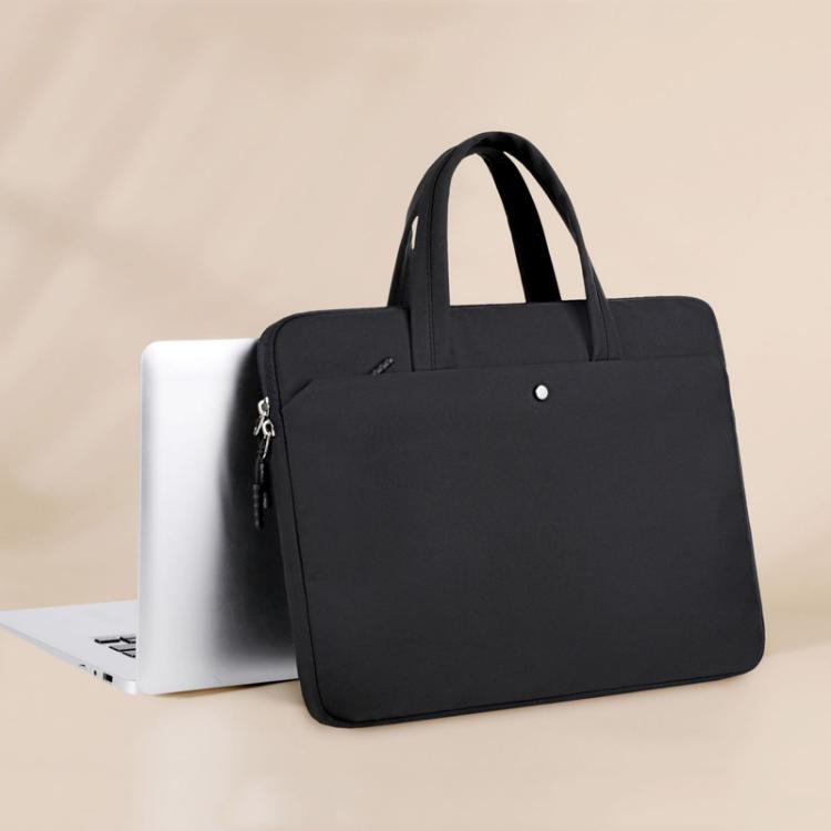 13-13.3inch Universal Laptop Bag Women Lightweight Gaming Computer Bag, Color: Black by bashfashion