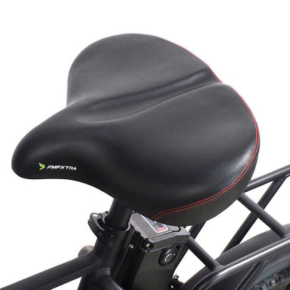 FMFXTRA FU-3501 Electrical Bike Enlarged And Thicked Seat Cushion Bike Universal Waterproof Cushion(Black) by FMFXTRA