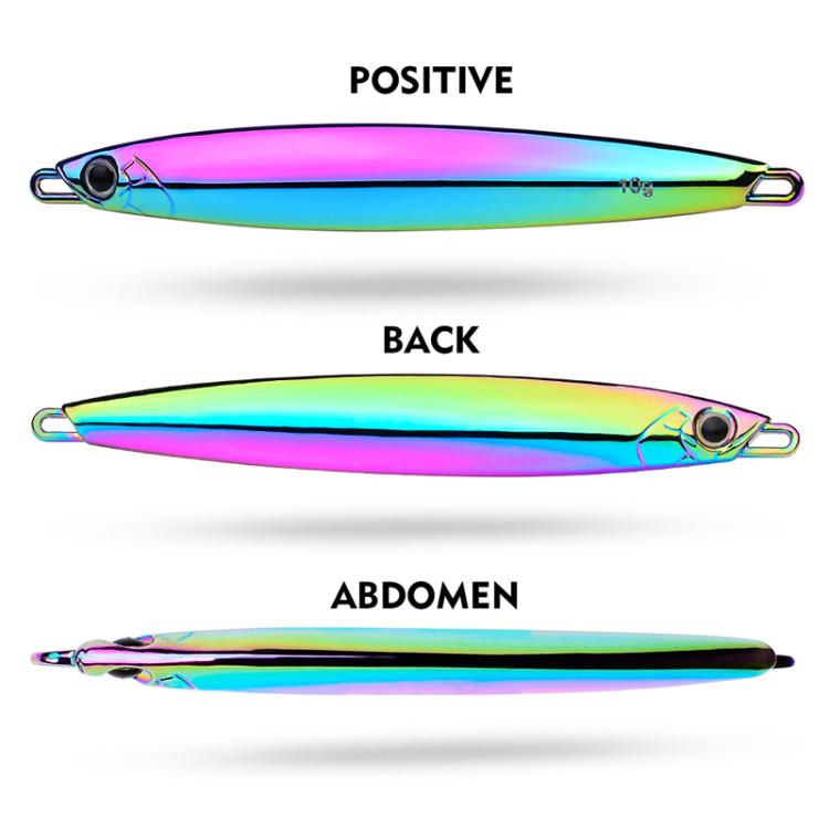 20g PROBEROS LF144 Zinc Alloy Lure Long-Distance Casting Fast-Draw Spanish Mackerel Mirror Bait(Silver) by PROBEROS