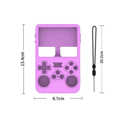 For ANBERNIC R36S Handheld Game Consoles Dustproof Silicone Protective Cover(Beige) by bashfashion