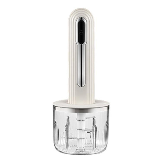 Small Baby Food Processor Kitchen Multifunction Cordless Electrical Meat Grinder(White) by bashfashion