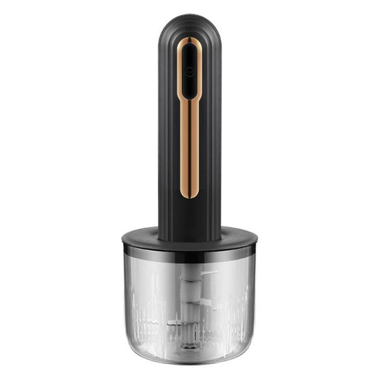 Small Baby Food Processor Kitchen Multifunction Cordless Electrical Meat Grinder(Black) by bashfashion