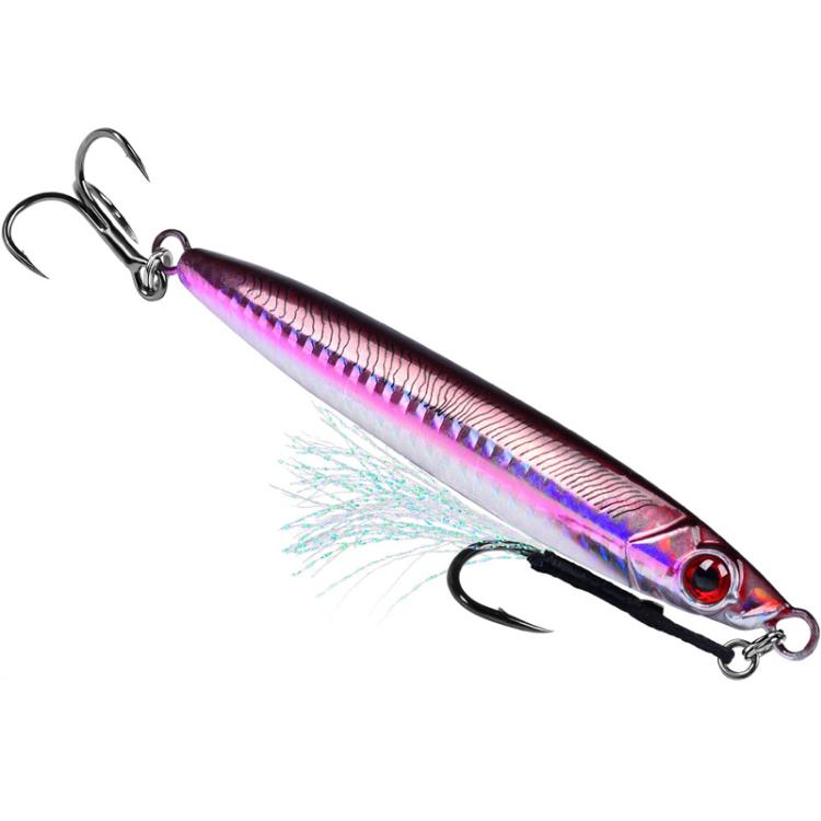 35G PROBEROS LF153 3D Fast Twitch Sea Fishing Road Runner Lure Long Casting Quick Sinking False Bait(C) by PROBEROS