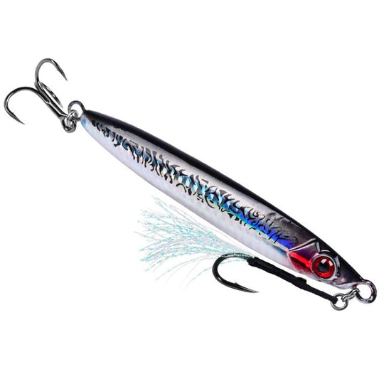 35G PROBEROS LF153 3D Fast Twitch Sea Fishing Road Runner Lure Long Casting Quick Sinking False Bait(D) by PROBEROS