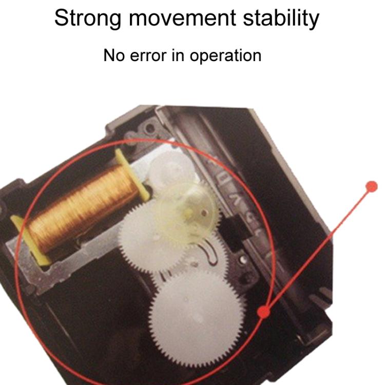 Cross Stitch Framed Quartz Clock Movement Living Room Wall Clock DIY Movement Replacement Parts(Jump Seconds) by bashfashion