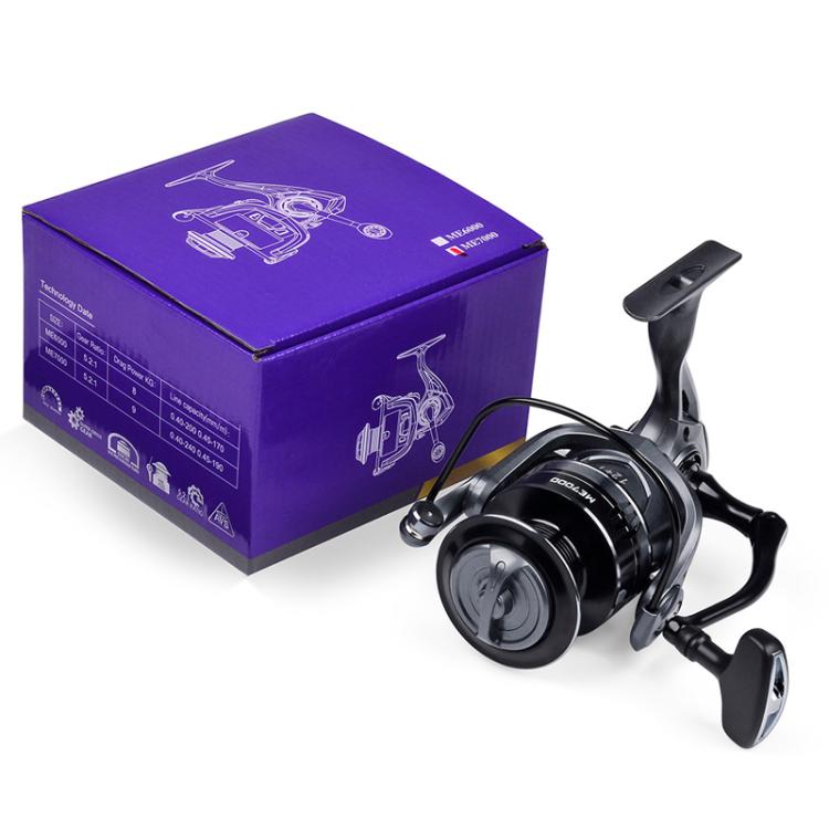 PROBEROS ME2000 LUYA Spinning Reel Sea Long Casting CNC Metal Swing Arm Fishing Reel by PROBEROS