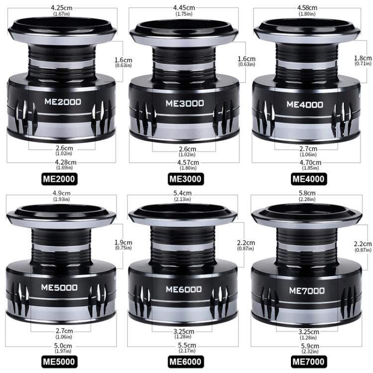 PROBEROS ME6000 LUYA Spinning Reel Sea Long Casting CNC Metal Swing Arm Fishing Reel by PROBEROS