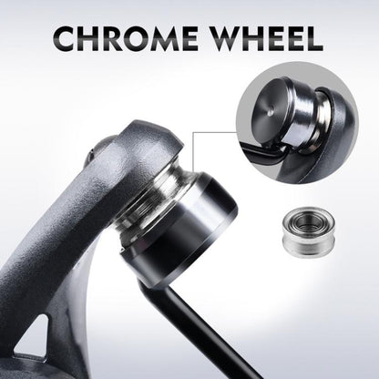 PROBEROS ME2000 LUYA Spinning Reel Sea Long Casting CNC Metal Swing Arm Fishing Reel by PROBEROS