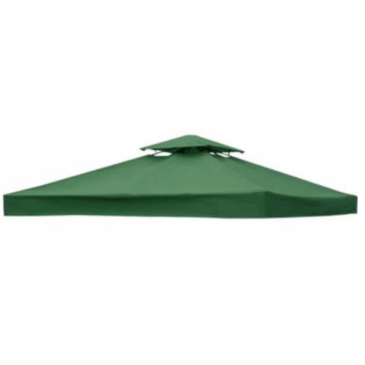 3x3m Garden Gazebo Top Cover Canopy Replacement Top Patio Roof Awning for Outdoor Terrace, Garden Tent, Pergola(Ink Green) by bashfashion