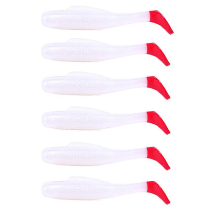 HENGJIA 6pcs / Box Outdoor Fishing Floating Soft Bait 8cm-5g Bionic False Lure, Style: 2# by HENGJIA