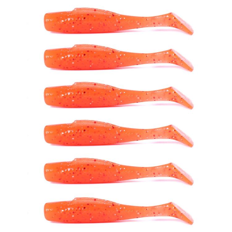 HENGJIA 6pcs / Box Outdoor Fishing Floating Soft Bait 8cm-5g Bionic False Lure, Style: 3# by HENGJIA