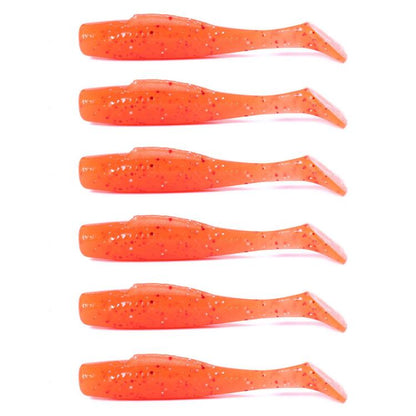 HENGJIA 6pcs / Box Outdoor Fishing Floating Soft Bait 8cm-5g Bionic False Lure, Style: 3# by HENGJIA