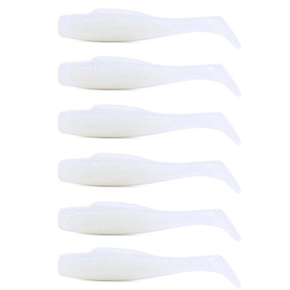 HENGJIA 6pcs / Box Outdoor Fishing Floating Soft Bait 8cm-5g Bionic False Lure, Style: 4# by HENGJIA