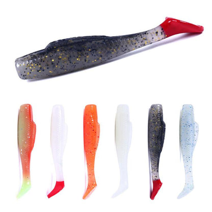HENGJIA 6pcs / Box Outdoor Fishing Floating Soft Bait 8cm-5g Bionic False Lure, Style: 6# by HENGJIA