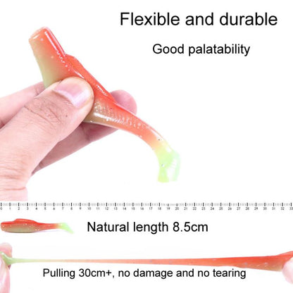 HENGJIA 6pcs / Box Outdoor Fishing Floating Soft Bait 8cm-5g Bionic False Lure, Style: 6# by HENGJIA