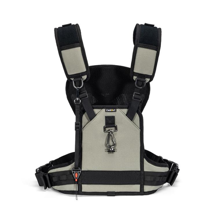 Cwatcun D182 Camera Strap Vest Outdoor Stress Relief DSLR Camera Quick Release Vest by Cwatcun