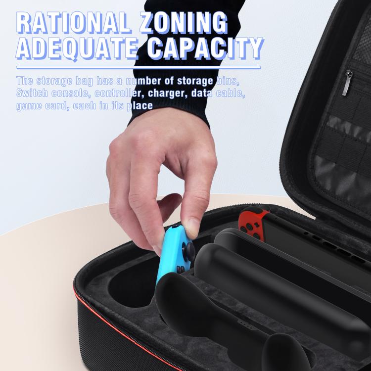 For Nintendo Switch 2 Large Capacity Storage Bag Oxford Cloth Handbag by bashfashion